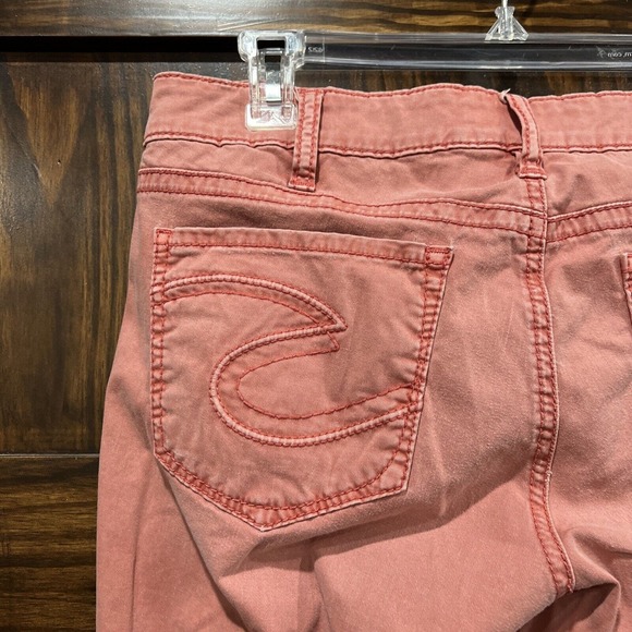Silver‎ Jeans Women 30 Red Pink Skinny Aiko - Picture 6 of 11